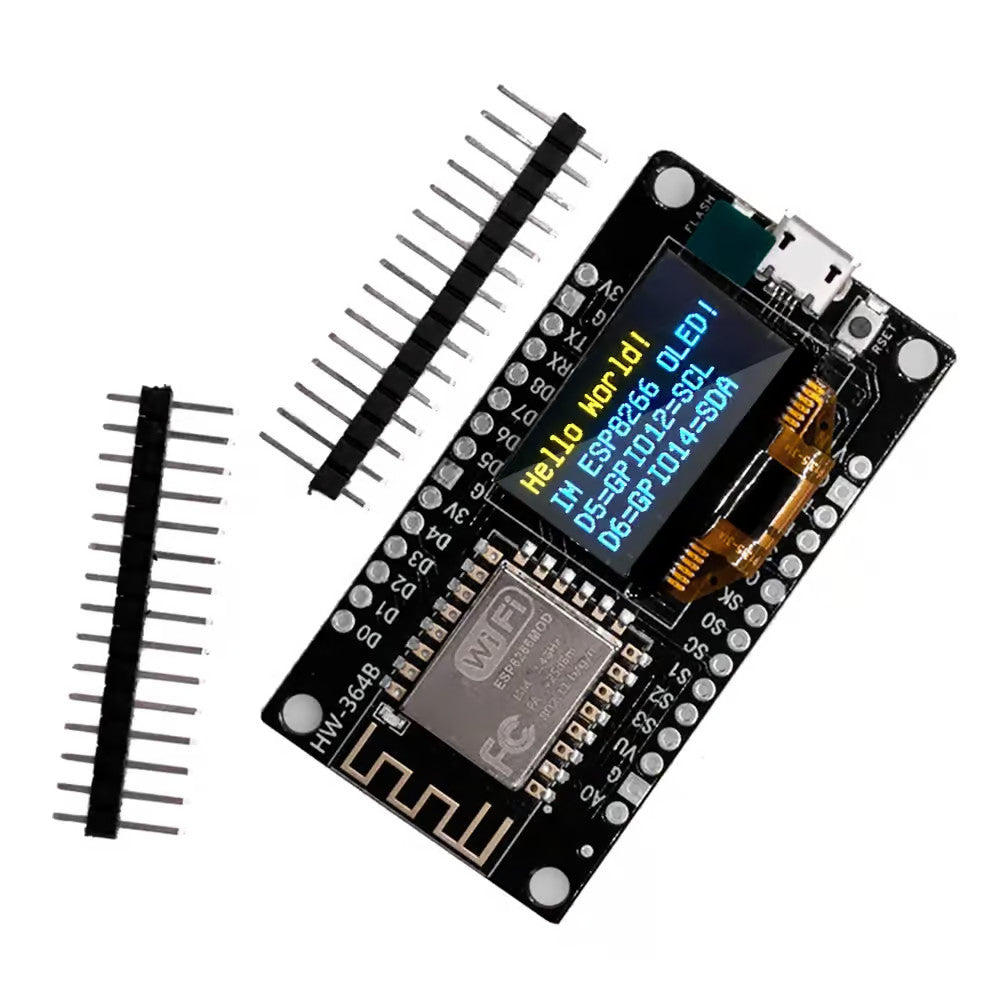 0.96″ Display ESP8266 NodeMCU Board CH340