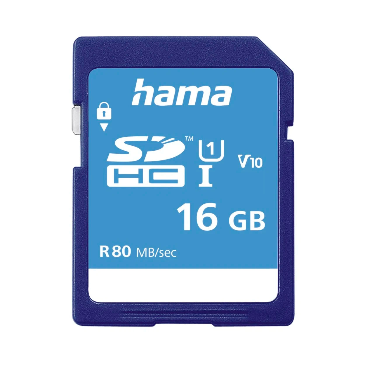 Hama 16GB SDHC Class 10 UHS-I 80MB/s