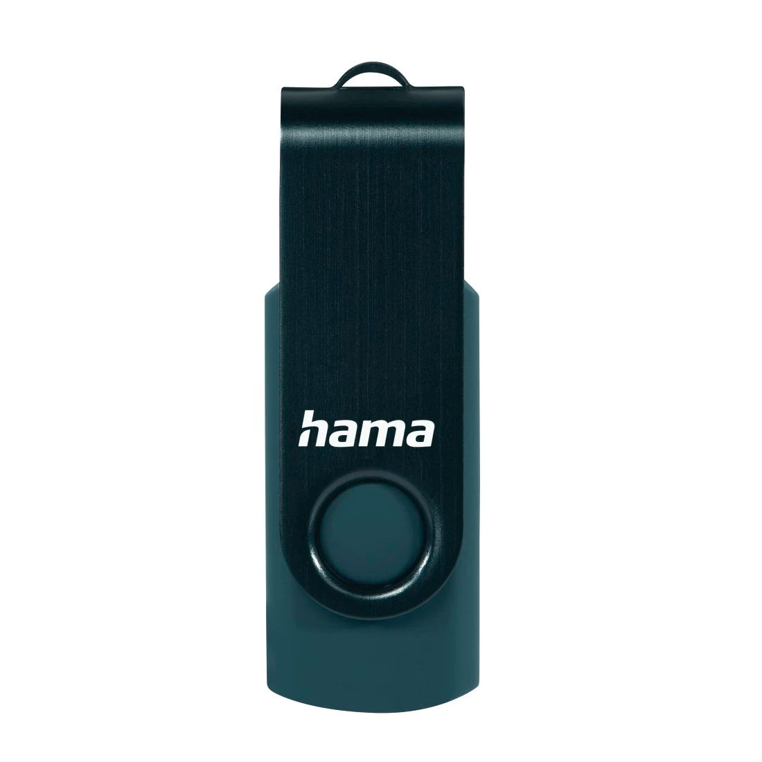 Hama Rotate 32GB USB Stick, USB 3.0, 70MB/s, Petrol Blue