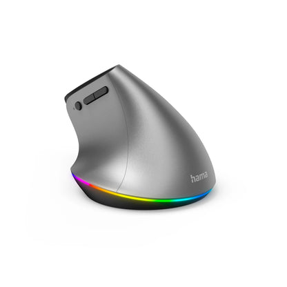 Hama EMW-700 Ergonomic Rechargeable Multi-Device Vertical Mouse - Right Handed