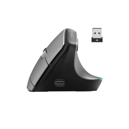 Hama EMW-700 Ergonomic Rechargeable Multi-Device Vertical Mouse - Right Handed