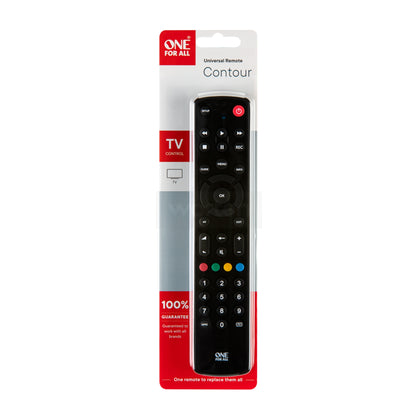 One For All Contour Universal TV Remote