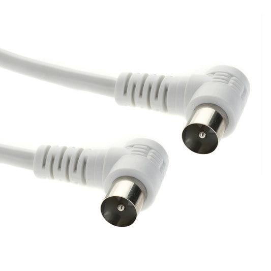 AV:Link Right Angled TV Aerial Coax Cable