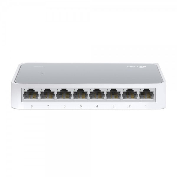 TP-LINK 8-Port 10/100 Unmanaged Desktop Ethernet Switch (TL-SF1008D V12)