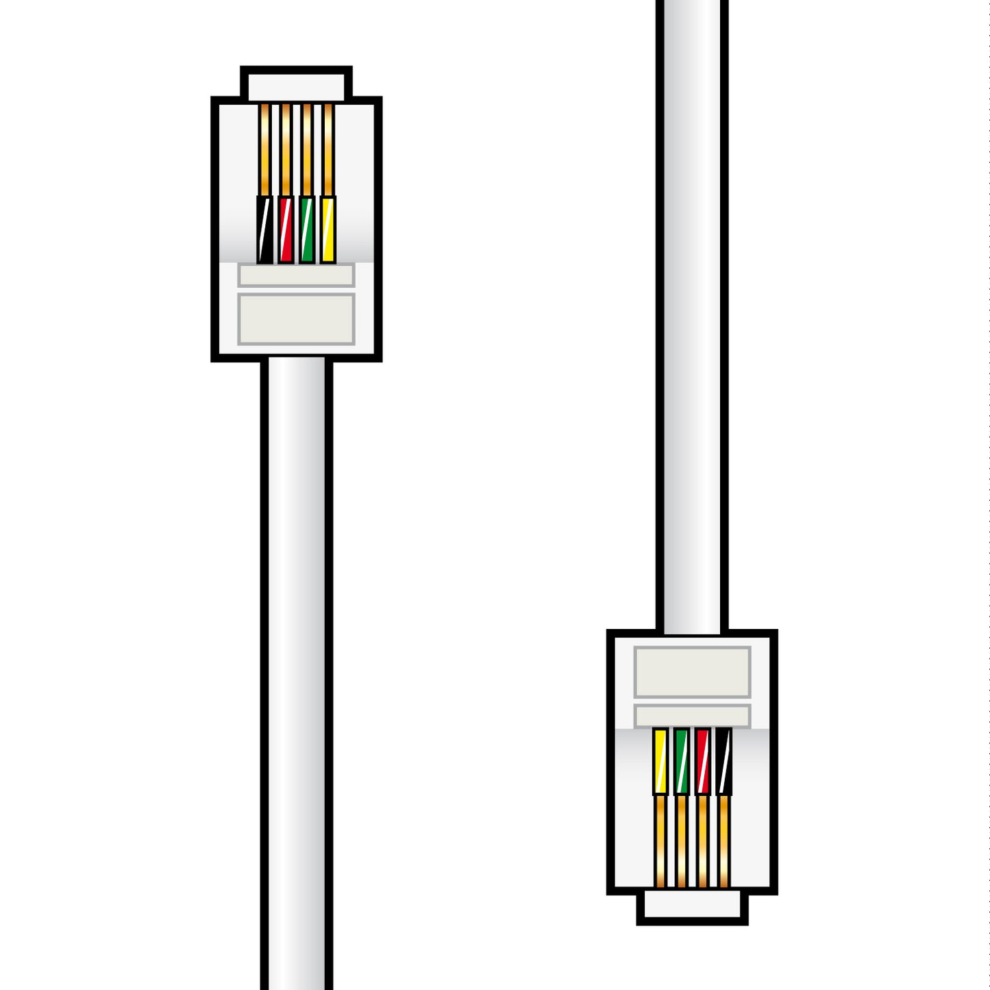 AV:Link ADSL Modem Cable, RJ11 to RJ11