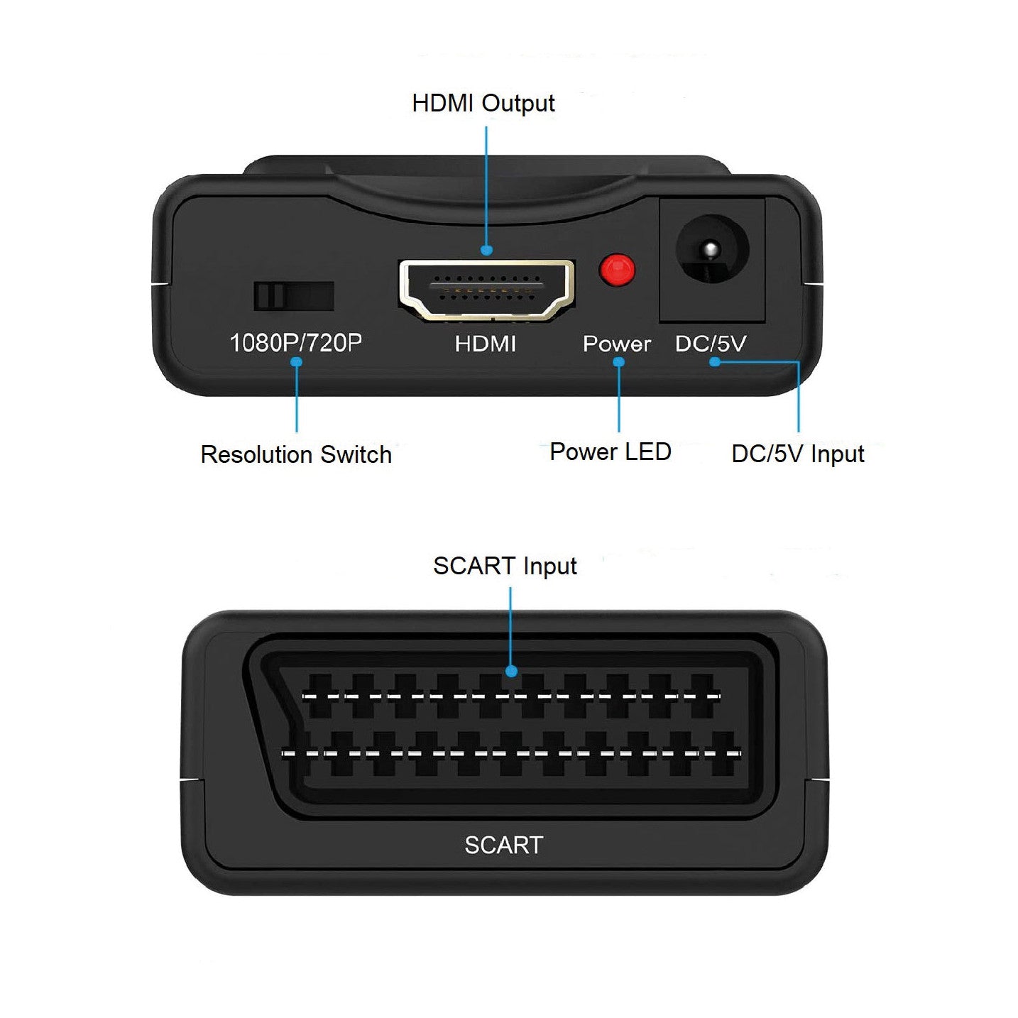 AV:Link Scart to HDMI Video Converter
