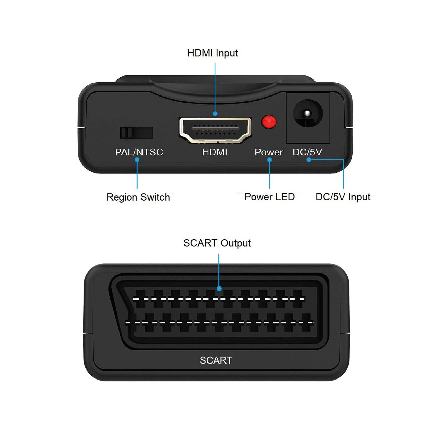 AV:Link HDMI to Scart Video Converter
