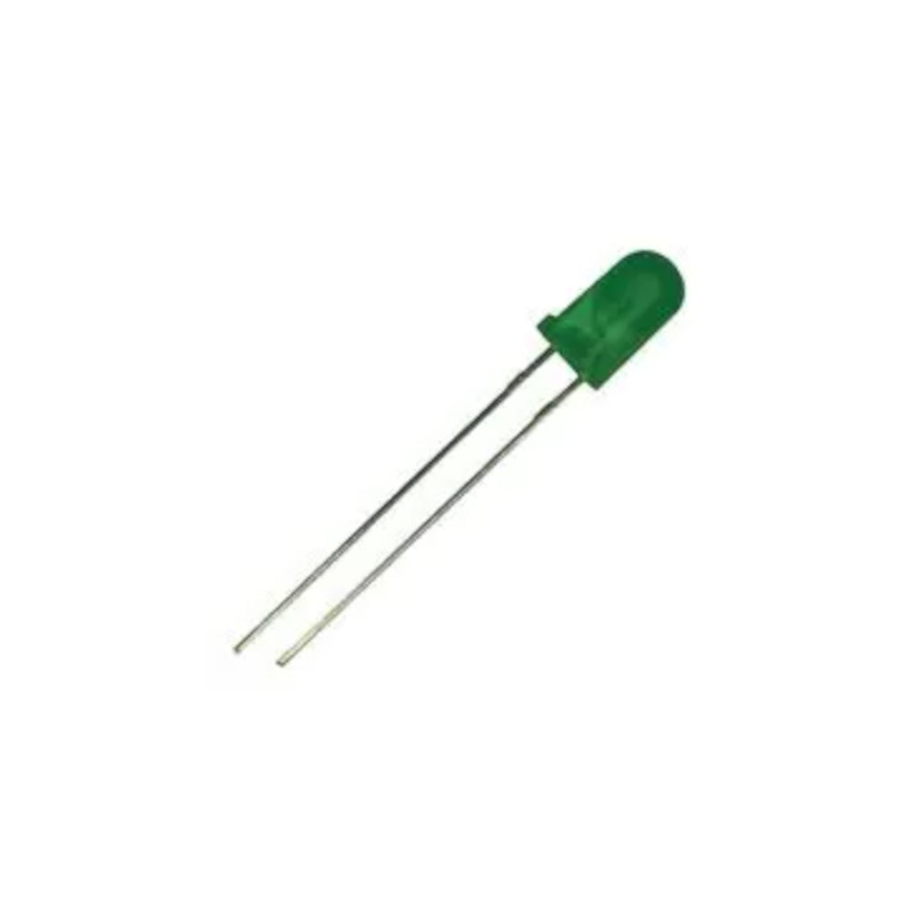 5mm 12V Green LEDs (3 Pack)