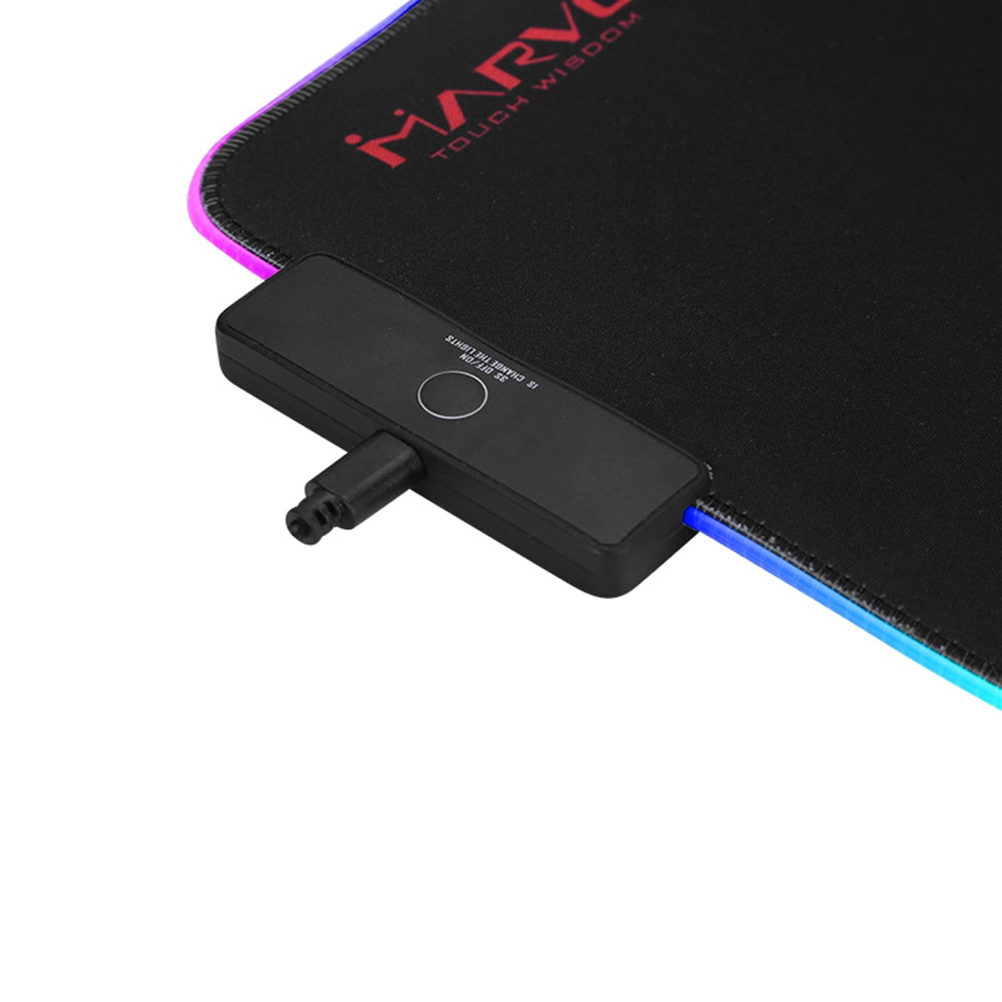 Marvo MG08 RGB Microfiber Gaming Mouse Pad 350mm x 250mm