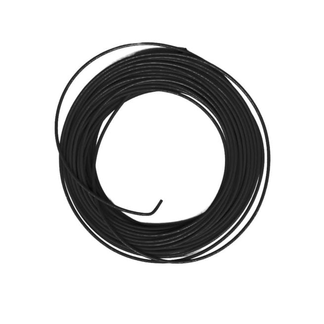 16/0.2mm Stranded Equipment Wire 10m, Black