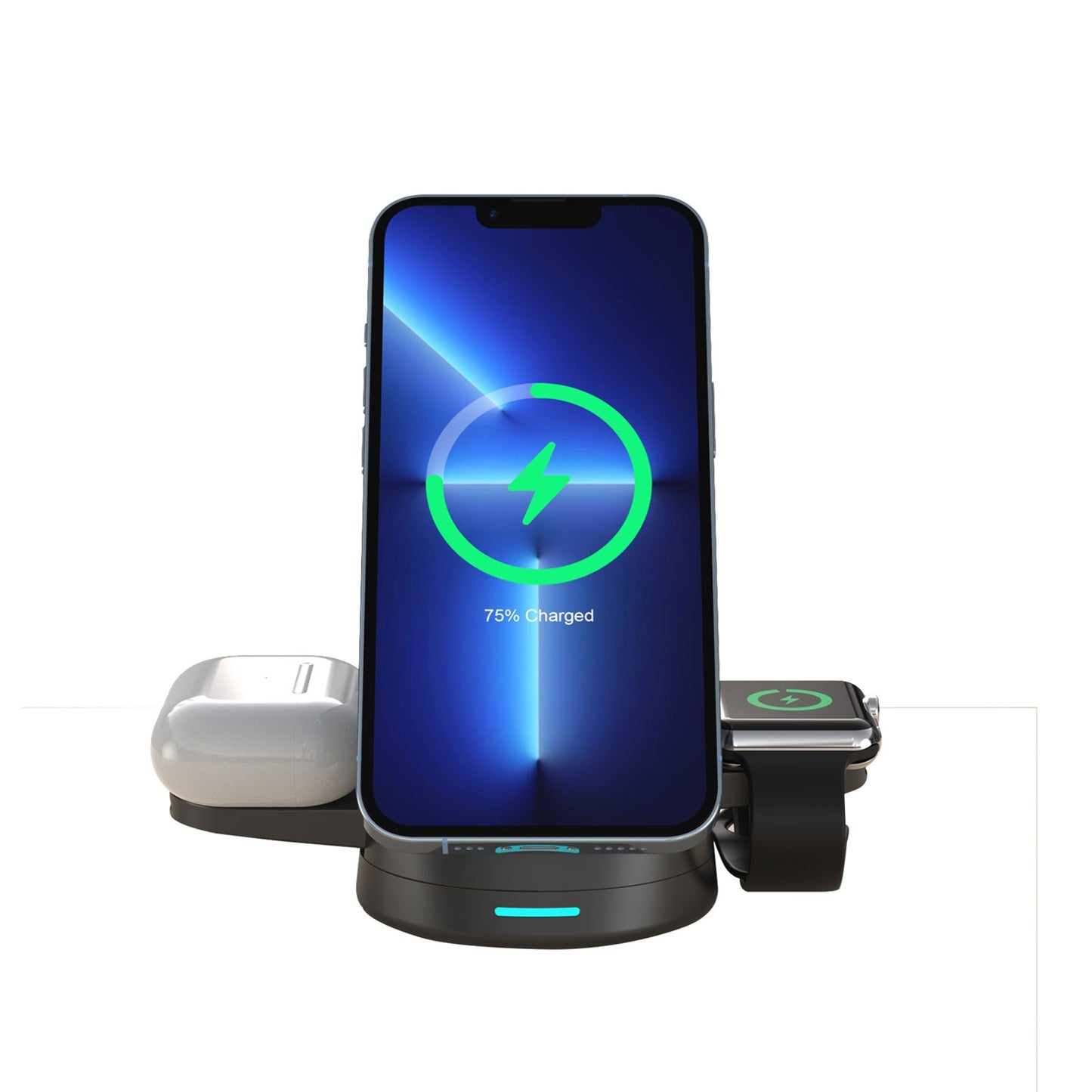 Prevo 3-in-1 25W Magnetic Wireless Charging Station