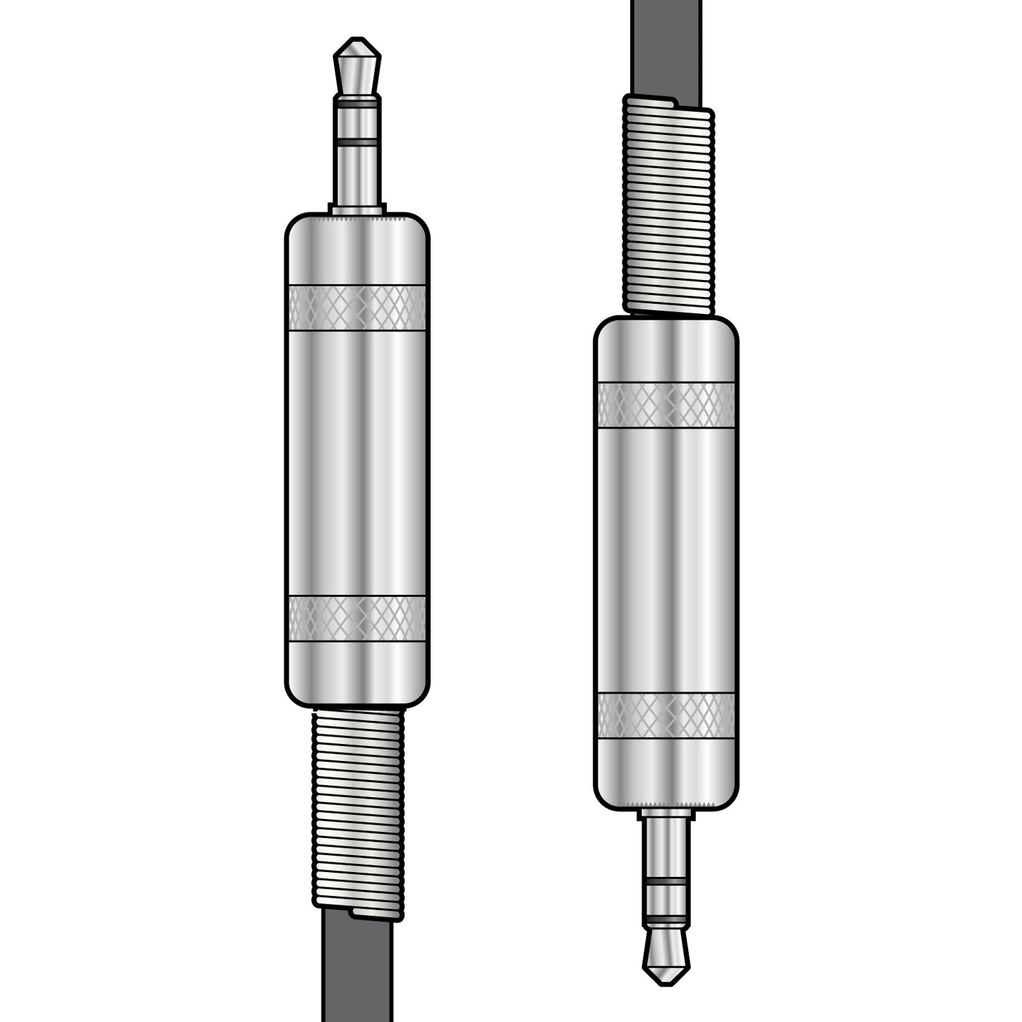 Chord / Citronic 3.5mm Stereo TRS Jack to 3.5mm Stereo TRS Jack Audio Lead