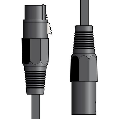 Chord / Citronic XLR Male to XLR Female Microphone Audio Lead