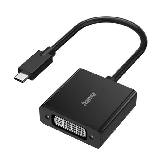 Hama 4K UHD USB-C Plug to DVI Socket Video Adapter