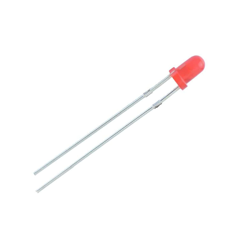 3mm 2V Red LEDs (5 Pack)