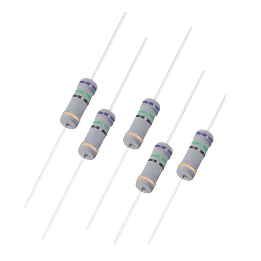 2W Metal Film Resistors, 5 Pack