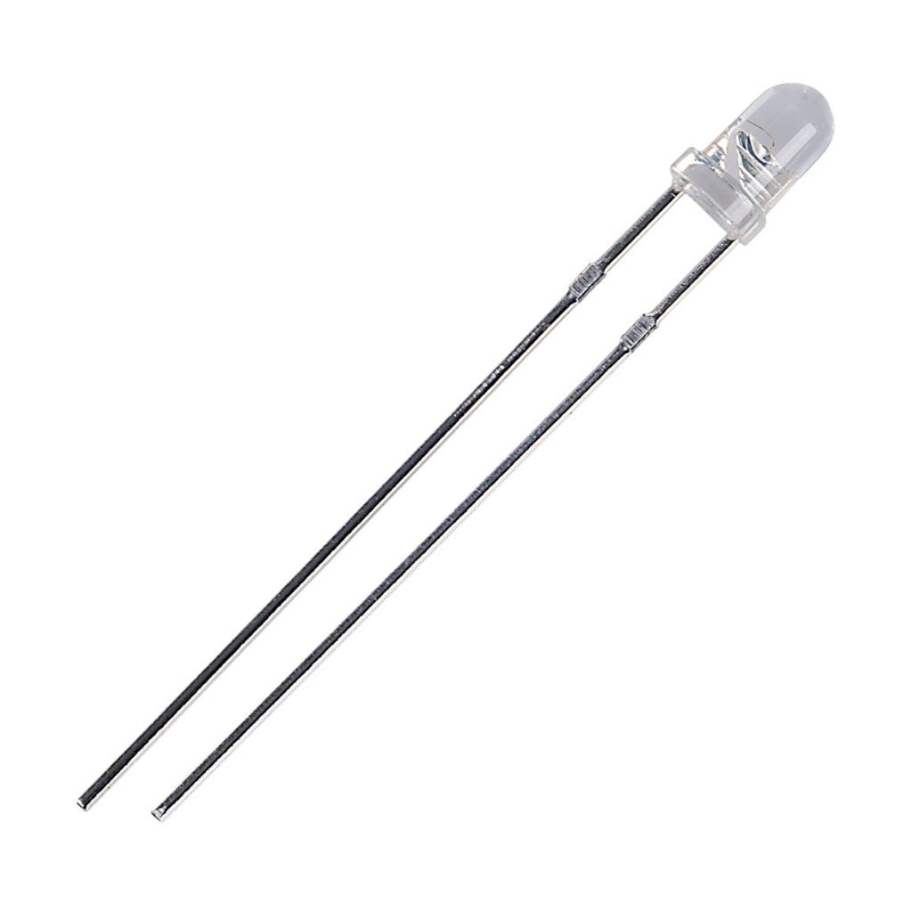 3mm 3.3V Cool White LEDs (1 Pack)