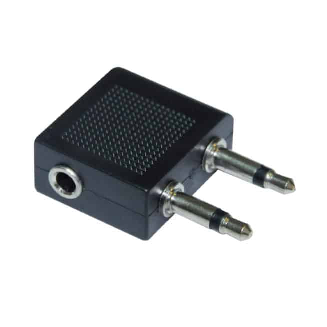 3.5mm Aircraft Headphone Jack Flight Adapter