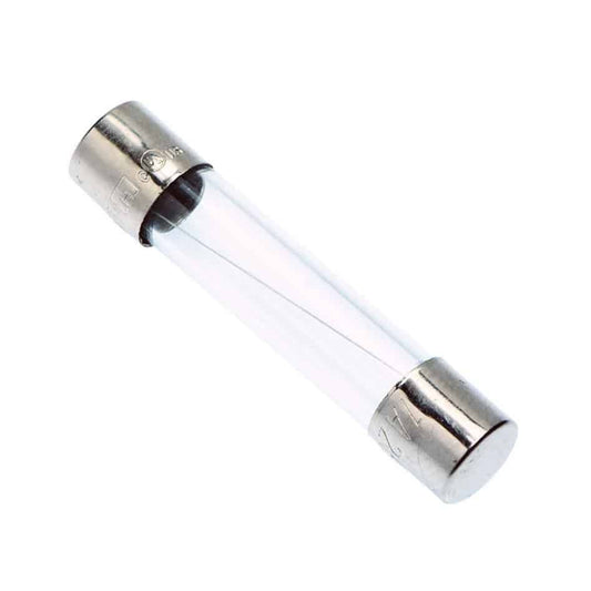 6A 32mm (1¼ Inch) Quick Blow Glass Fuses (10 Pack)