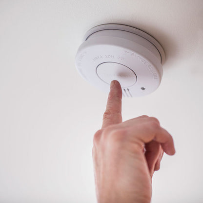 Mercury Photoelectric Smoke Detector with Hush Feature