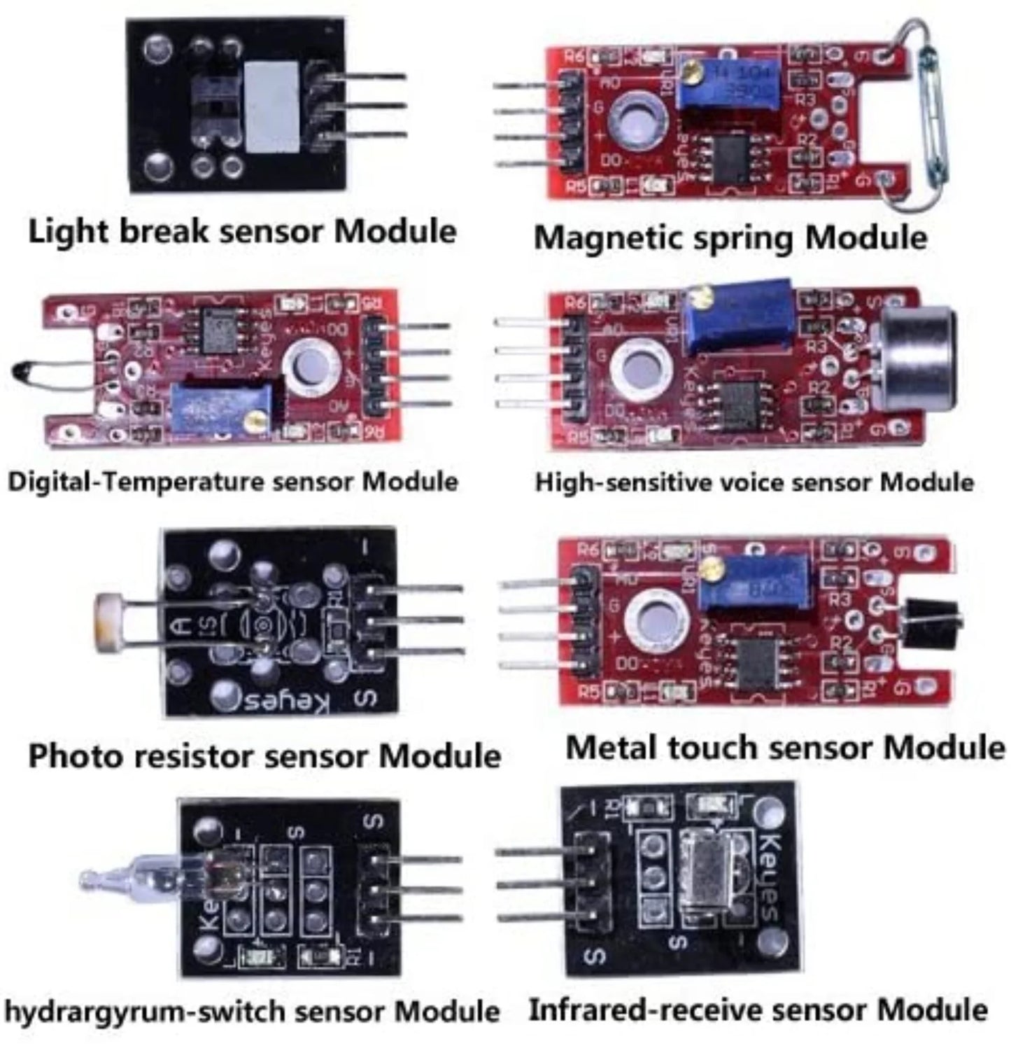 37pcs Sensor Kit for Arduino