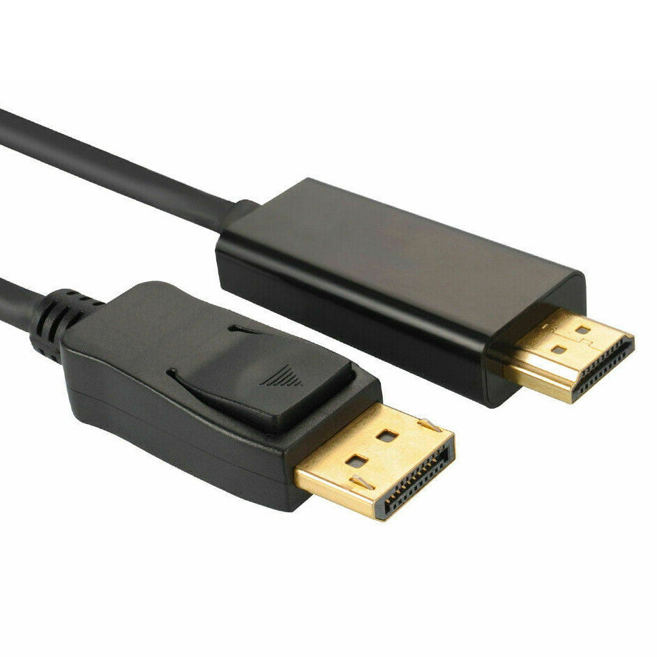 4K UHD 60Hz DisplayPort to HDMI Cable Gold Plated