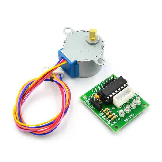 5V 4-Phase Geared Stepper Motor 28BYJ-48 with ULN2003 Driver