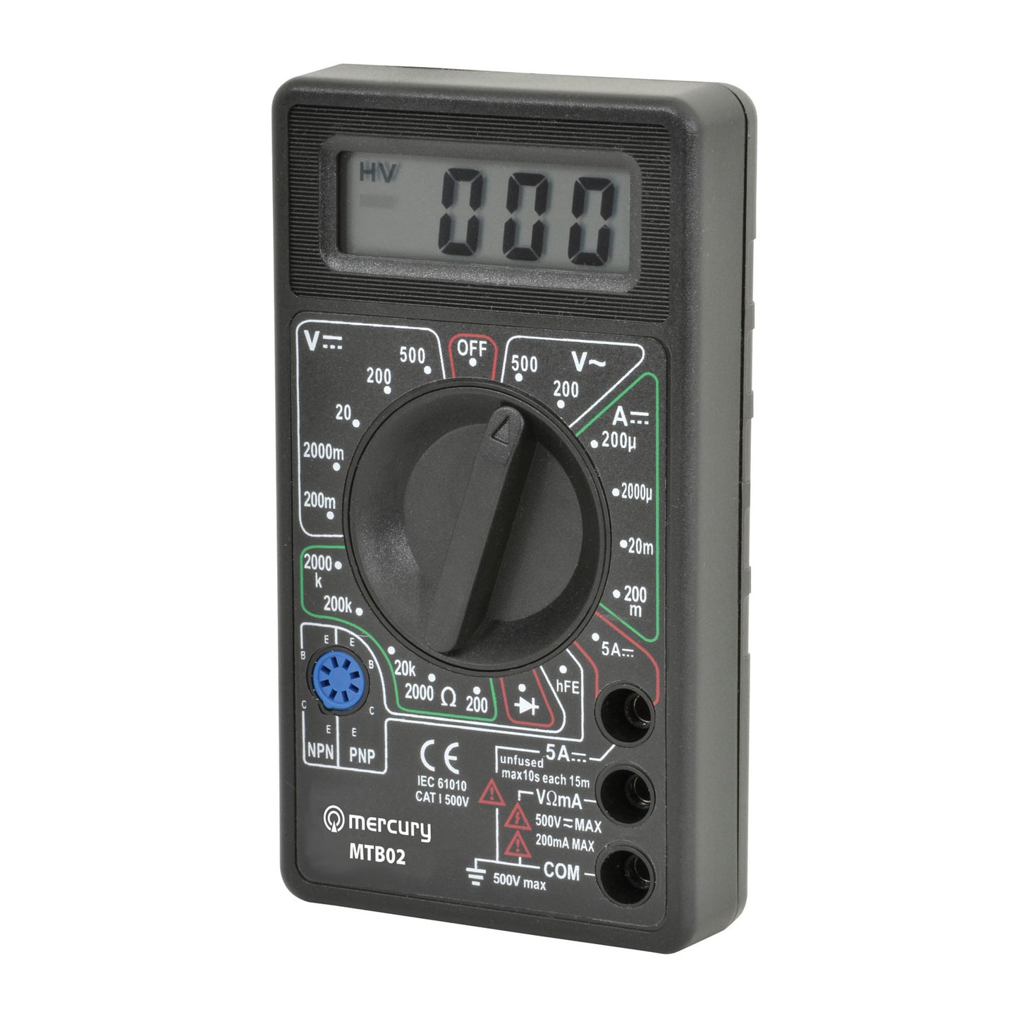 Mercury MTB02 Digital Multimeter