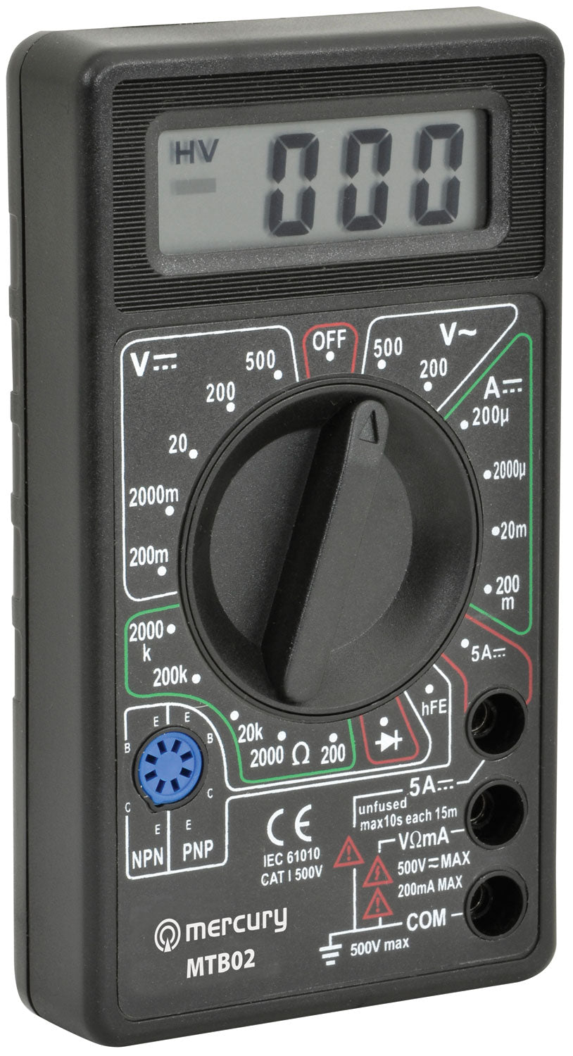 Mercury MTB02 Digital Multimeter