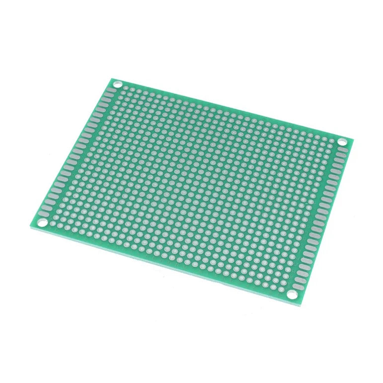 7x9cm Double Sided PCB Breadboard 2.54mm Pitch