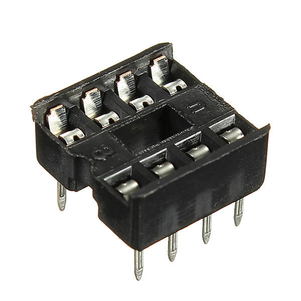 8 DIP IC Socket 2.54mm Pitch