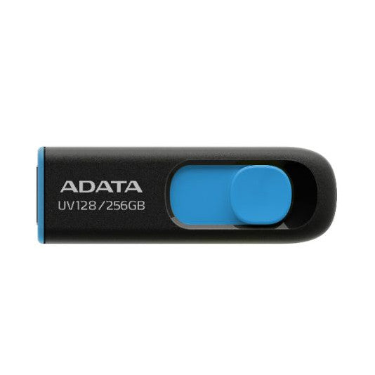 Adata 256GB UV128 USB 3.2 Flash Drive, Retractable, Capless