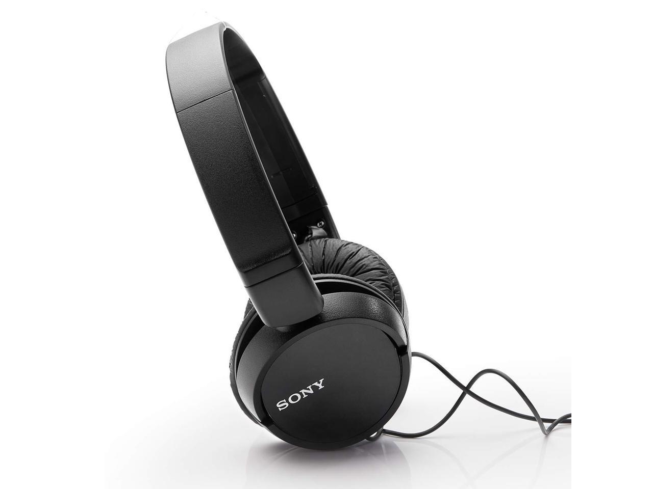 Sony MDRZX110 Foldable Wired Headphones Black