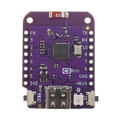 C3 Mini V2.1.0 – LOLIN WIFI Bluetooth LE BLE IOT Board ESP32-C3 4MB FLASH