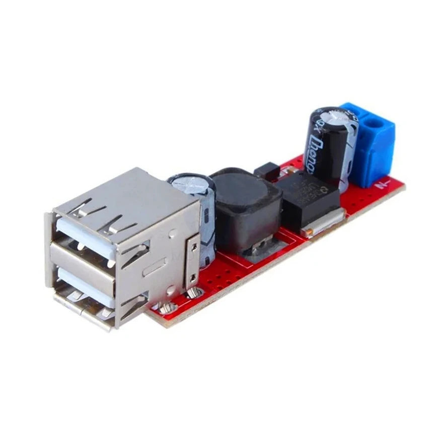 Dual USB DC DC 6V-40V To 5V 3A Double USB Charge Step Down Converter Module