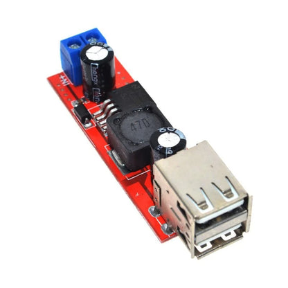 Dual USB DC 6V-40V To 5V 3A Charge Step Down Converter Module