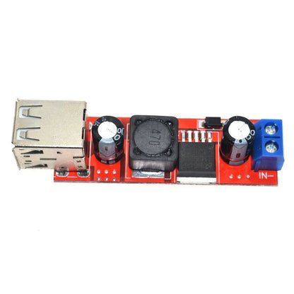 Dual USB DC 6V-40V To 5V 3A Charge Step Down Converter Module