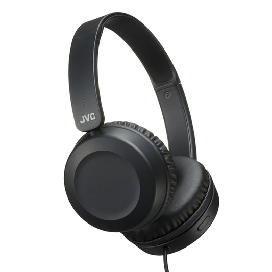 JVC HAS31MBEX Wired Foldable Headphones with Remote Mic Black