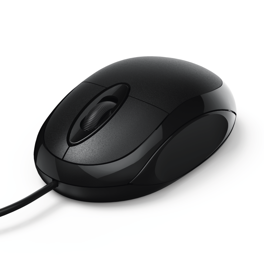 Hama MC-100 Wired USB Optical 3-Button Mouse