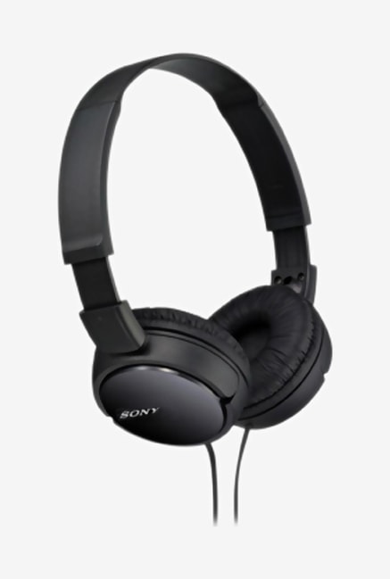 Sony MDRZX110 Foldable Wired Headphones Black