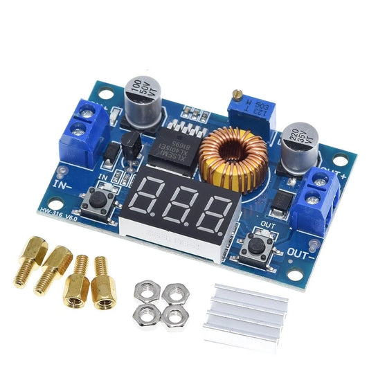 XL4015 with Display Voltmeter Adjustable Step Down Converter 5A 75W