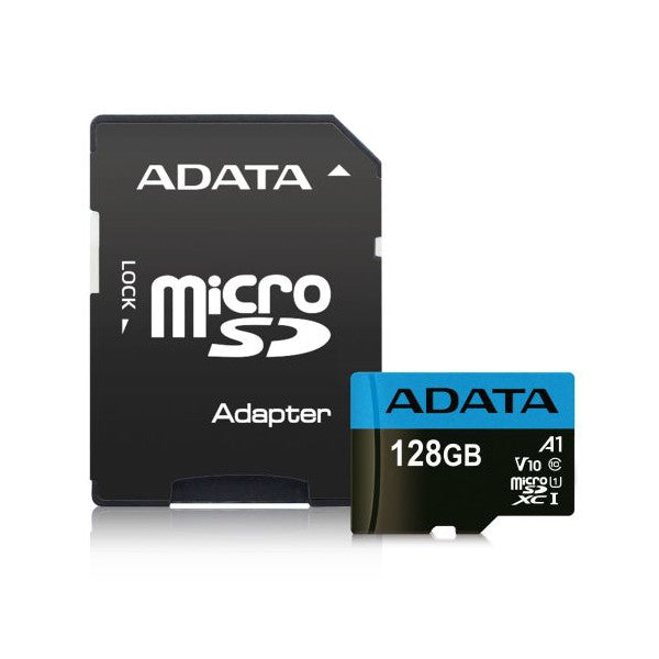 ADATA 128GB Premier Micro SDXC Card with SD Adapter