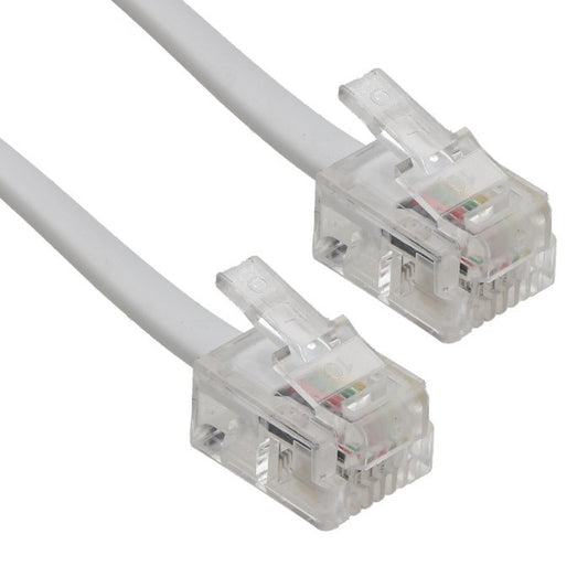 RJ11 to RJ11 ADSL Modem Cable - The Electronics Hub Networking Cables