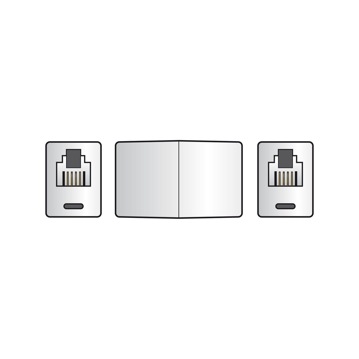 AV:Link RJ11 Socket to RJ11 Socket Telephone Line Adaptor