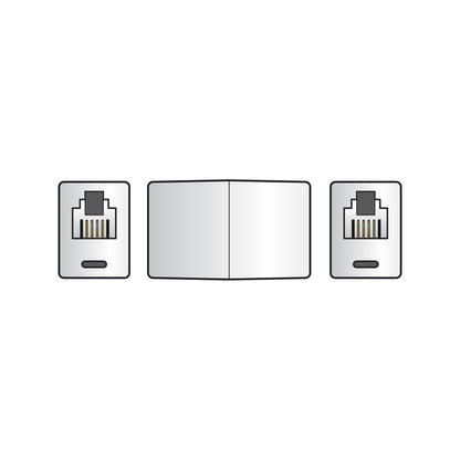 AV:Link RJ11 Socket to RJ11 Socket Telephone Line Adaptor