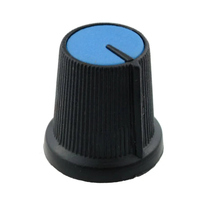 Blue 6mm Pointer Knob