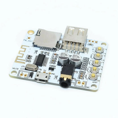 Bluetooth Audio Receiver Board with USB TF card Slot