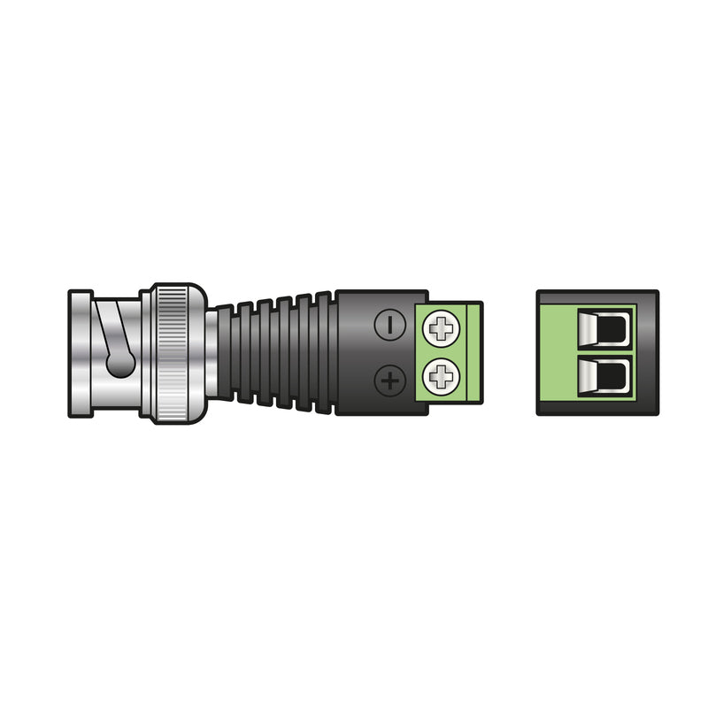 BNC Coaxial Male Connector Plug with Screw Terminals