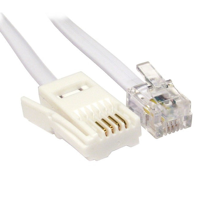 4 Pin RJ11 o BT Telephone Cable