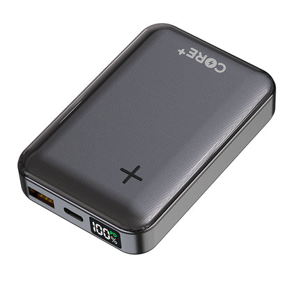 Core+ PD 10,000mAh Portable Powerbank, Black